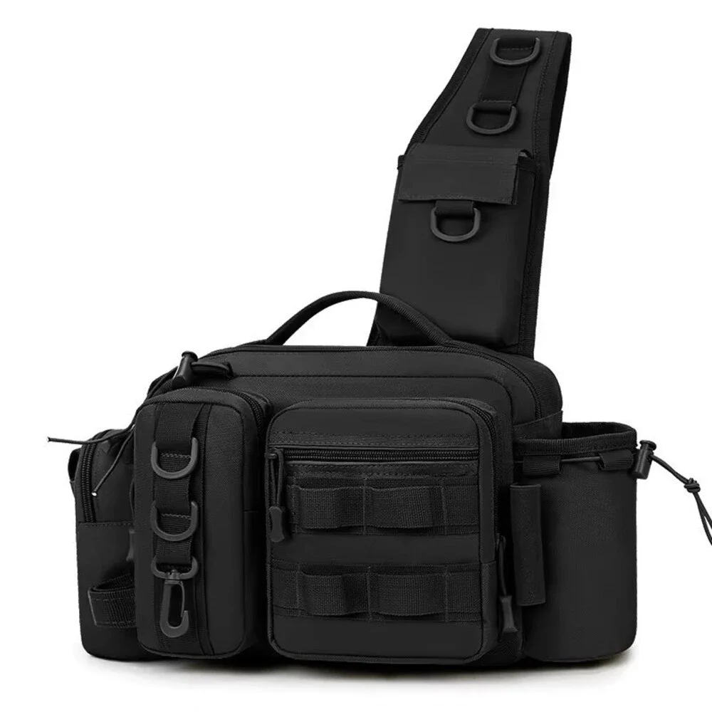 Sling Lure Fishing Tackle Bag Shoulder Pack Case Tackle Waist Fanny Bag